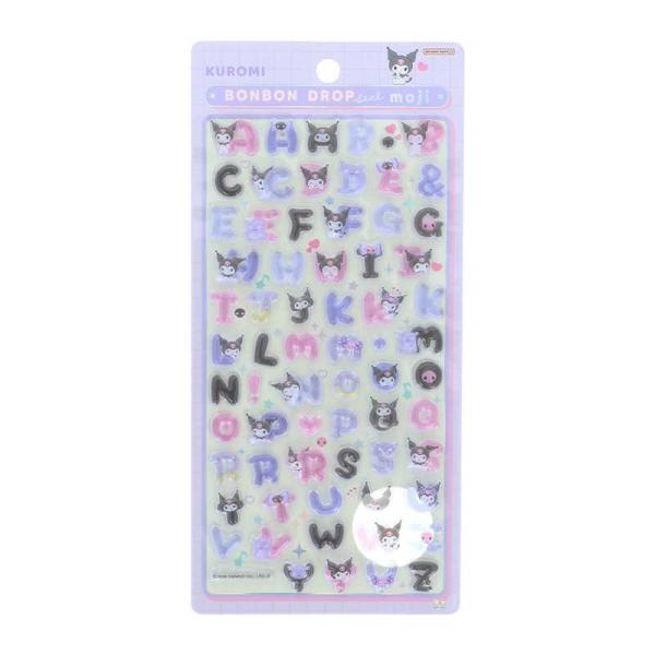 サンスター文具 ボンボンドロップシールmoji クロミ S8815607