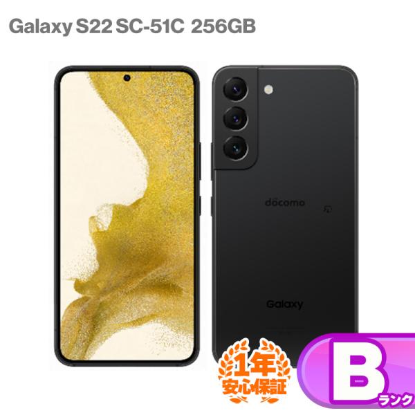 Galaxy S 安心の1年保証！SAMSUNG S22 SC-51C 256GB 本体 docomo版