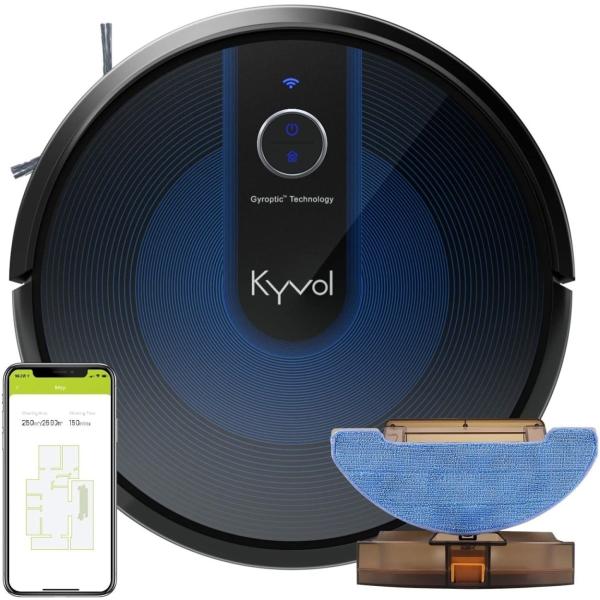 Kyvol E31 ロボット掃除機 Kyvol E31 ロボット掃除機 マッピング機能 超薄型 自動充電 150分連続