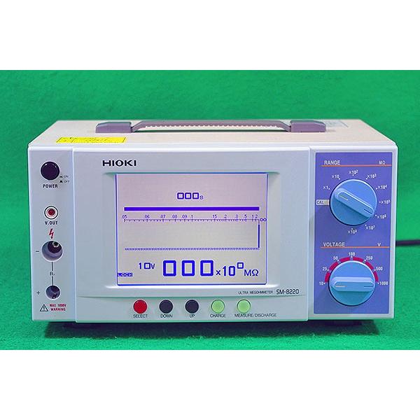 超絶縁計 SM-8220 HIOKI 日置電機 中古 : 測定器市場 - 通販 超絶縁計 SM-8220 HIOKI 日置電機 中古 : 測定器市場 - 通販
