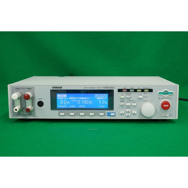 アース導通試験器 菊水電子工業 TOS6200A KIKUSUI 中古 : 測定器 アース導通試験器 菊水電子工業 TOS6200A KIKUSUI 中古 : 測定器