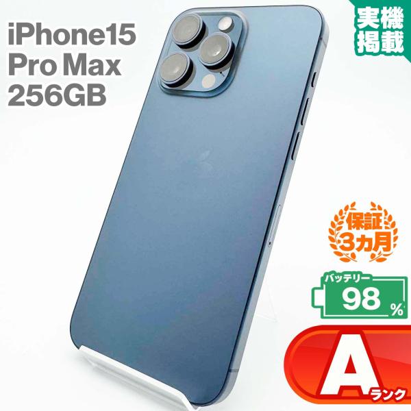 iPhone15 PROMAX　BlueTitanium　256GB　美品 Amazon.com: Apple iPhone 15 Pro Max, 256GB, Blue Titanium - Locked