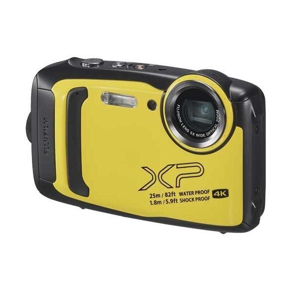 FinePix 富士フイルム 防水カメラ デジタルカメラ XP140 イエロー