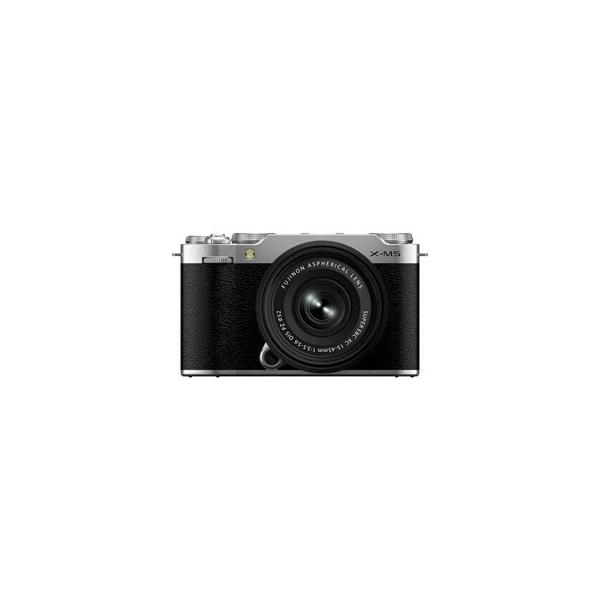 【美品】FUJIFILM X-M5 XC15-45mm レンズキット FUJIFILM X-M5 XC15-45mmレンズキット ミラーレス一眼カメラ ブラック