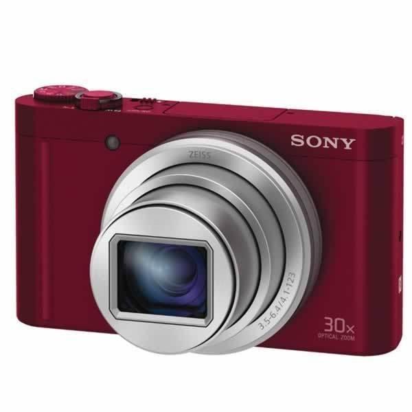 SONY コンパクトデジタルカメラ レッド DSCーWX500 専用ケース付き サイバーショット SONY コンパクトデジタルカメラ Cyber-Shot レッド