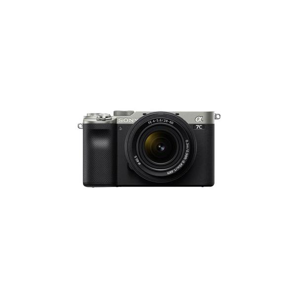 他サイト： SONY α7C ILCE-7CL ズームレンズキット シルバー ILCE-7CL-S ミラーレス一眼カメラ[ラッピング可]の商品画像