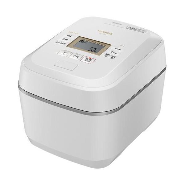 炊飯器 5.5合 圧力&スチームIH 蒸気カットRZ-V100FM W HITACHI 日立 圧力 スチーム IHジャー 炊飯器 ふっくら御膳 5.5合炊き