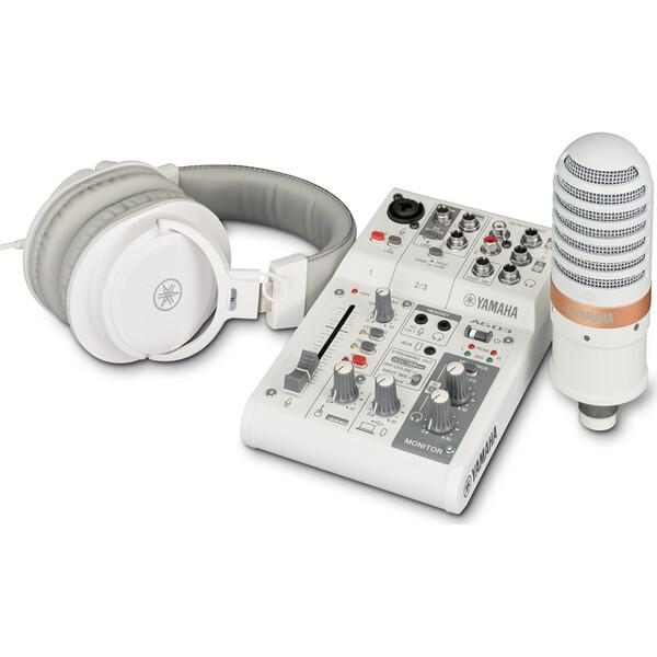 PEAK YAMAHA ヤマハAG03MK2 W LSPK ミキサー ヘッドホン マイク PEAK YAMAHA ヤマハAG03MK2 W LSPK ミキサー ヘッドホン マイク