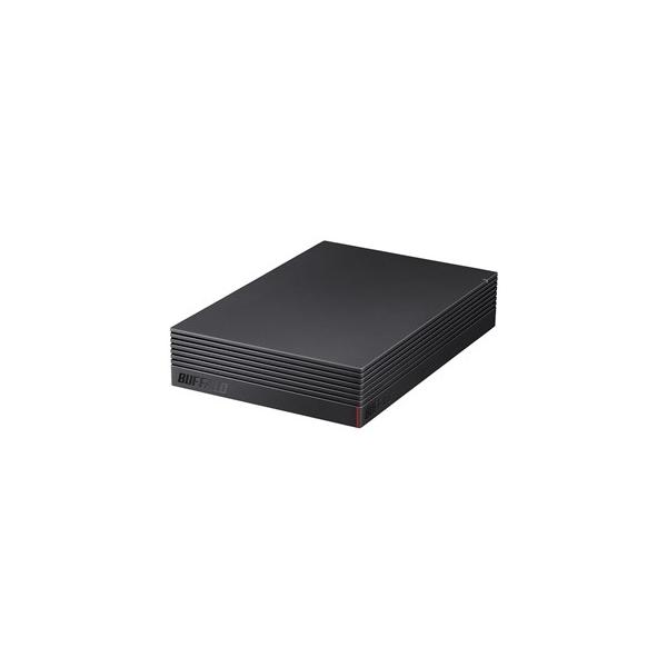 BUFFALO（バッファロー） 外付けハードディスク HD-AD6U3 [ブラック