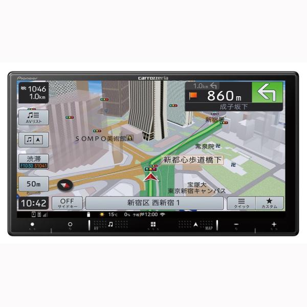 carrozzeria パイオニア カロッツェリア 楽ナビ AVIC-RZ720 7V型HD TV