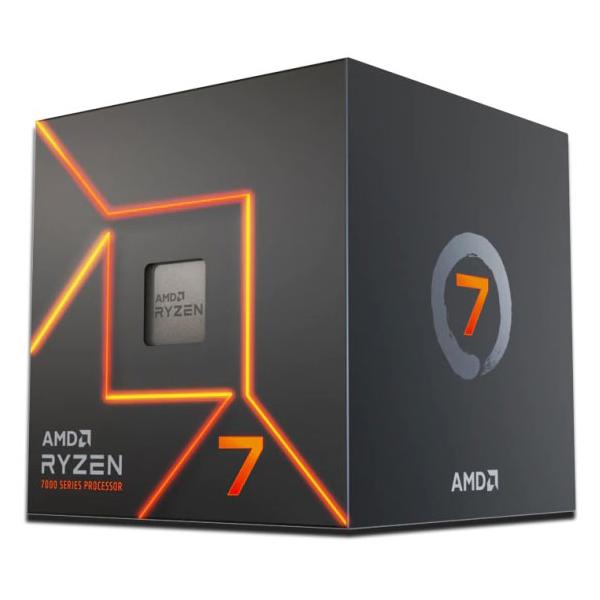 AMD Ryzen7 7700 With Wraith Prism Cooler 100-100000592BOX