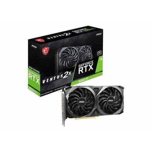 MSI GeForce RTX 3060 Ti VENTUS グラフィックボード 2X 8G OCV1 LHR 