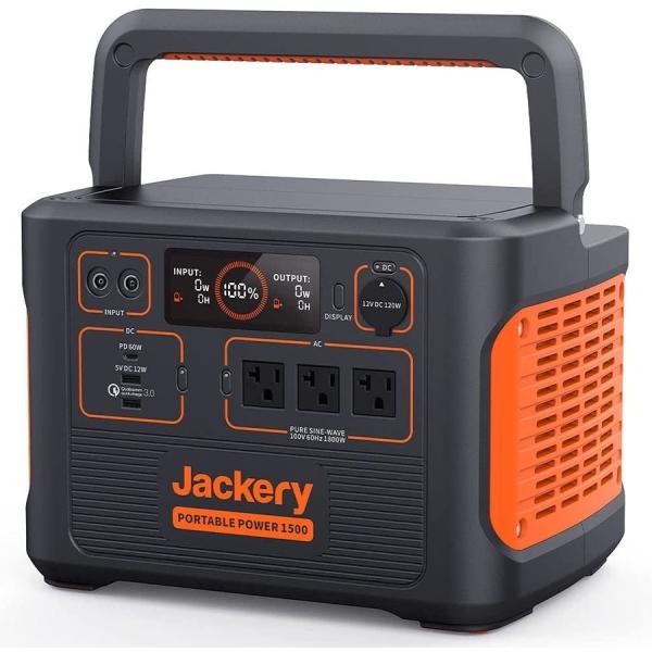 Jackery ポータブル電源 1500 PTB152 付属品多数 Jackery ポータブル電源 1500 PTB152[ラッピング不可] : 測定の森Yahoo
