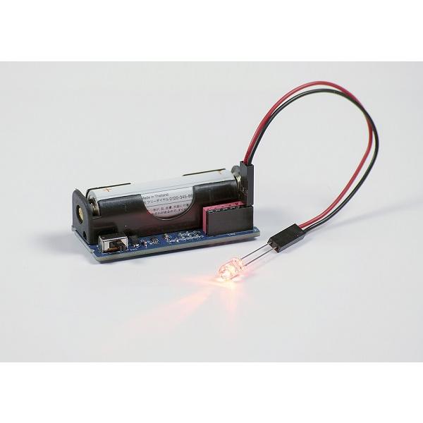 ELEKIT　AP-180　LEDを光らせるための電池ボックス　【イーケージャパン】【科学工作】【ロボット工作キット】【自由研究】【エレキット】　