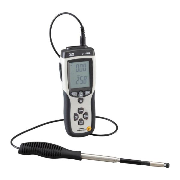 CEM社　DT-8880 熱線式風速計 CEM 熱線式風速計 DT-8880 DT-8880 1個（直送品） - アスクル