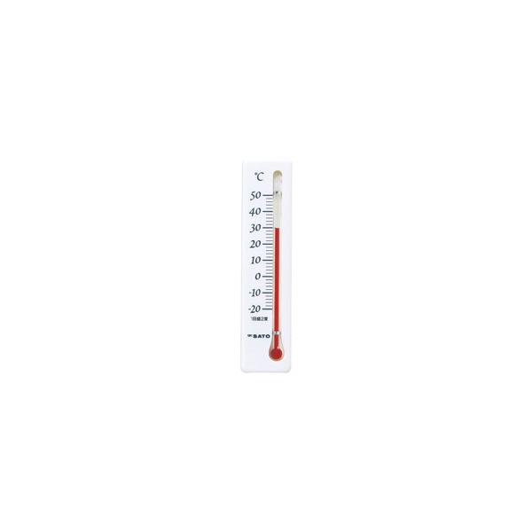 佐藤計量器　1032-00　温度計ミニ　縦型　