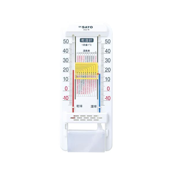 佐藤計量器　1519-00　乾湿計　SK式1号