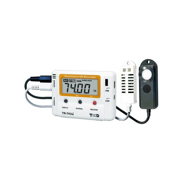 ティアンドデイ TR-74Ui 照度・紫外線・温湿度データーロガー