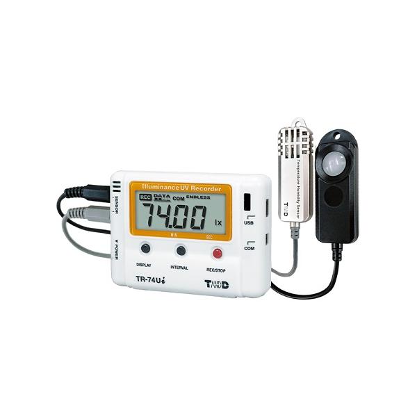 値下げ！新品 おんどとりTR74Ui-S ティアンドデイ TR-74Ui-S 照度・紫外線・温湿度データーロガー