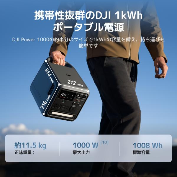 �|�[�^�u���d�� DJI Power 1000 Mini DYM1000M DY0043 1008Wh ���z�� �~�d�r �R���p�N�g �h�� �ЊQ ���p ���i�摜2