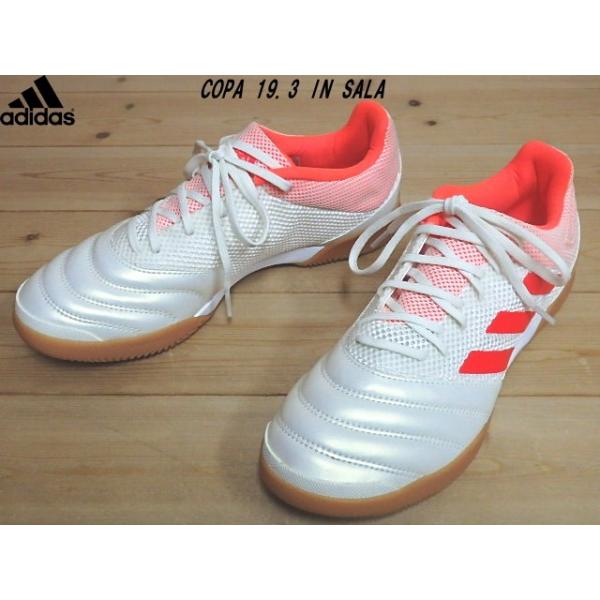 adidas COPA 19.3 IN SALA▽ホワイト/レッド D98065 アディダス コパ 19.3 IN サラ サッカートレーニング フットサル インドアシューズ (25cm-29cm) :AD-D98065:SOLEHUNTER ショッピング店 - 通販 - Yahoo!ショッピング
