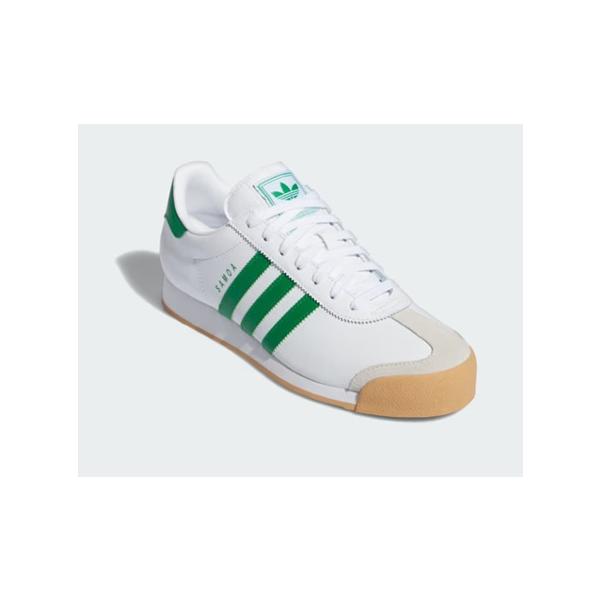 adidas ホワイト/グリーン スニーカー adidas ホワイト/グリーン スニーカー ホワイト（白）系 adidas