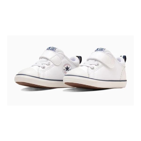 【CONVERSE】 7SE232 MINI ALL STAR N V-1 WHITE/NAVY ミニ オールスター ネイビー コンバース カジュアル  子供靴 赤ちゃん