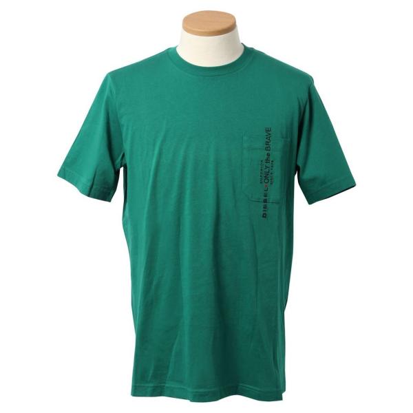 DIESEL 半袖Tシャツ DIESEL ディーゼル Tシャツ 半袖 メンズ T JUST E43 Lサイズ