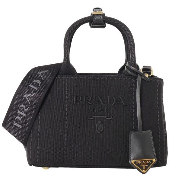 PRADA ブラック トートバッグ PRADA（プラダ） トートバッグ 1BA038 8OM 2CYA F0002 ブラック 爆買