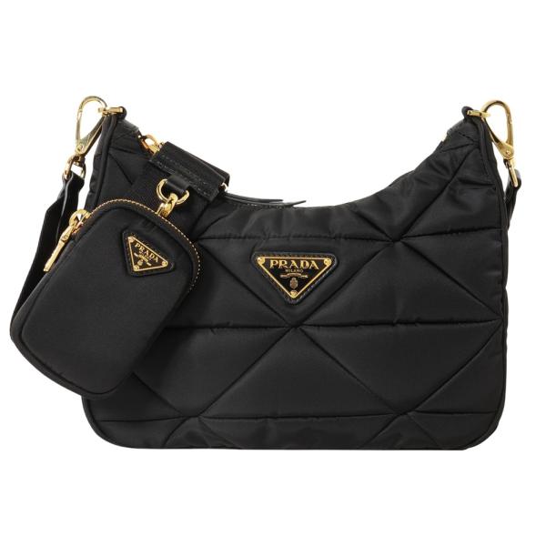 PRADA（プラダ） ショルダーバッグ 1BC151 D9M RDJN F0632 ブラック