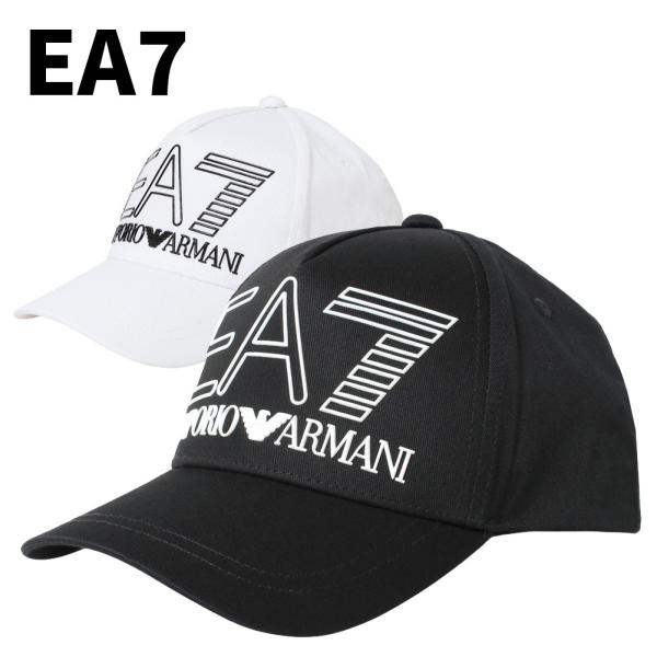 イーエーセブン エンポリオアルマーニ キャップ 274991 2R102 メンズ EA7 EMPORIO ARMANI 帽子 白 黒 ポイント利用 爆買