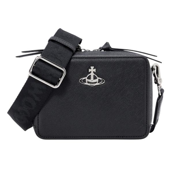 H21 Vivienne Westwood ビジネスバッグ　ブラック　チャーム付 Vivienne Westwood（ヴィヴィアンウエストウッド） ショルダーバッグ