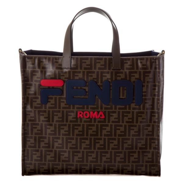【極美品】FENDI トートバッグ95 FENDI（フェンディ） トートバッグ 8BH357 A5N6 F155V TABACCO BLUE