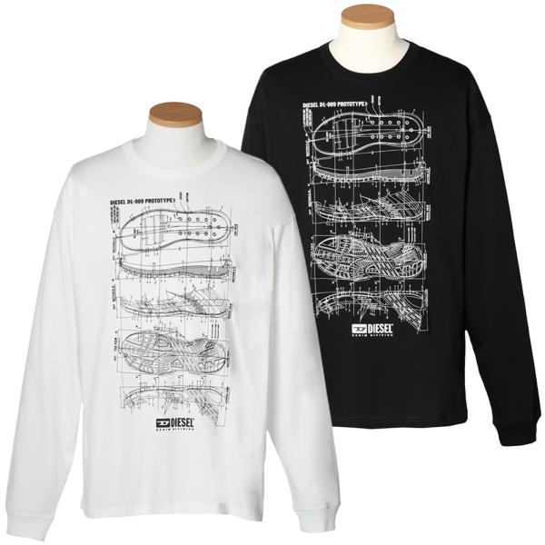 ★最終値下げ★ DIESEL ロンT 楽天市場】DIESEL ディーゼル ロングTシャツ ロンT エンブロイ