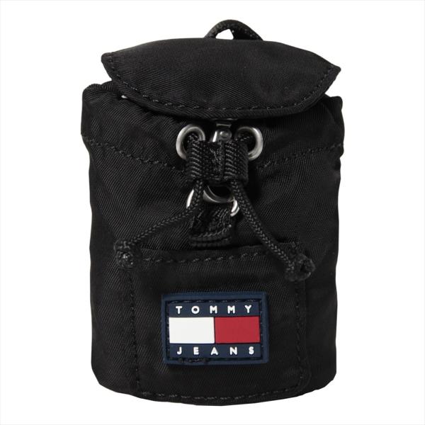 �g�~�[�q���t�B�K�[ �L�[�z���_�[ AM0AM07720C87 Black �����Y TOMMY HILFIGER �|�C���g���p ����