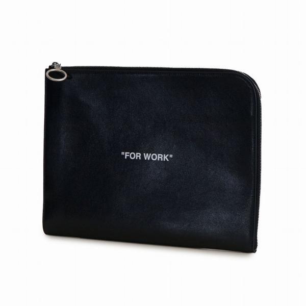 �I�t�z���C�g �h�L�������g�P�[�X OMNA053R208530381001 �����Y OFF-WHITE �|�C���g���p ����