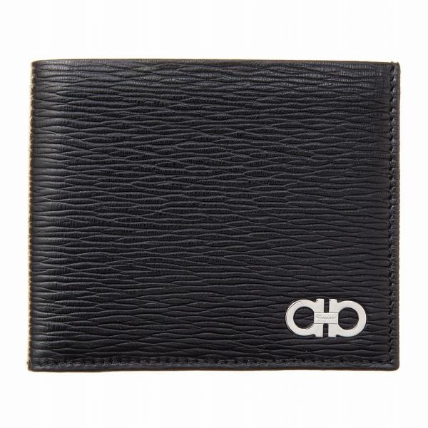 FERRAGAMO（フェラガモ） 折り財布 66A065 685986 型押し ガンチーニ