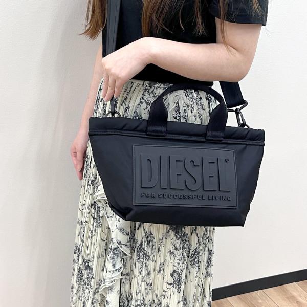 DIESEL ディーゼル トートバッグ X08084 P3102 T8013 Black DIESEL ディーゼル トートバッグ X08084 P3102 T8013 Black