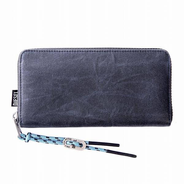 DIESEL（ディーゼル） ラウンドファスナー長財布 X08289 PR422 T6098