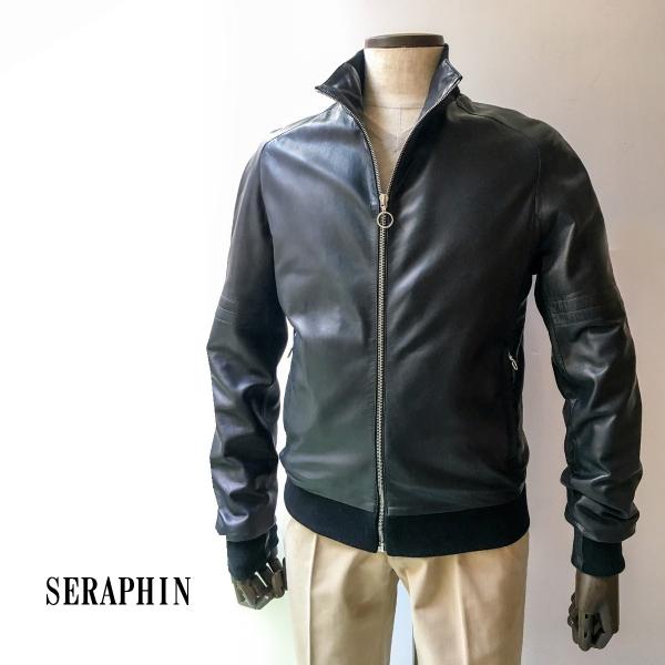 ブルゾン メンズ カジュアル ブランド セラファン Seraphin 高級 ブラック ラムスキン 本革 Buyee Buyee Japanese Proxy Service Buy From Japan Bot Online