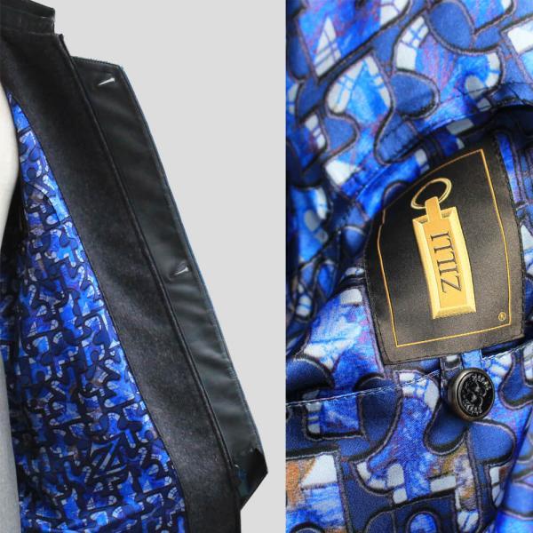 コート メンズ ブランド カジュアル 高級 Zilli チャコールグレー 最安値挑戦 セーブル アリゲーター ジリー カシミヤ