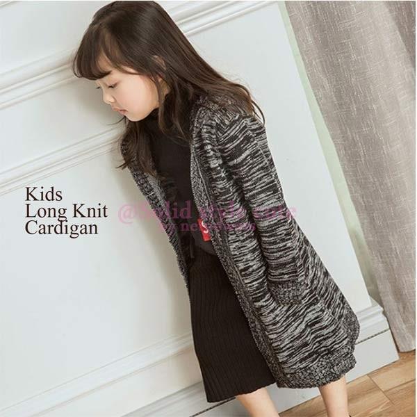 キッズ ロングニット カーディガン フード付 コーディガン 子供 女の子 男女兼用 韓国子供服 ロング丈 羽織り コート アウター ジャケット トップス Ssc075 Solid Style Lab Yahoo 店 通販 Yahoo ショッピング