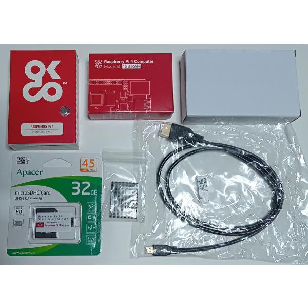 2021春夏新色】【2021春夏新色】ラズベリーパイ4スターターキット 4GB