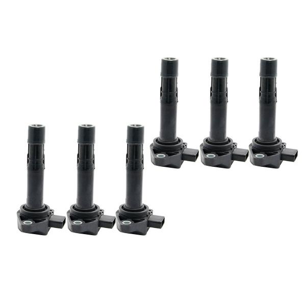 ホンダ ゼスト(JE1 JE2) ライフ(JB5 JB6 JB7 JB8) イグニッションコイル 6本セット(1台分) 30520-RCA-A02 30520-RGA-004 30520-RCA-A01