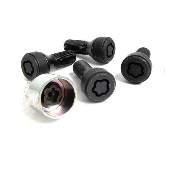 BMW F07 F10 F11 G30 G31 F90(M5) F06 F12 F13 G32 F01 F02 F04 ホイールロックボルト 4本セット(1台分