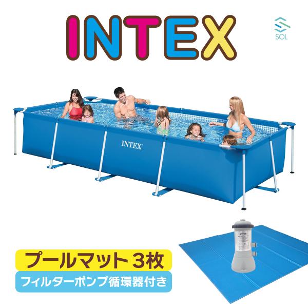 インテックス　プール インテックス イージーセットプール 244×61cm （INTEX Easy set pool