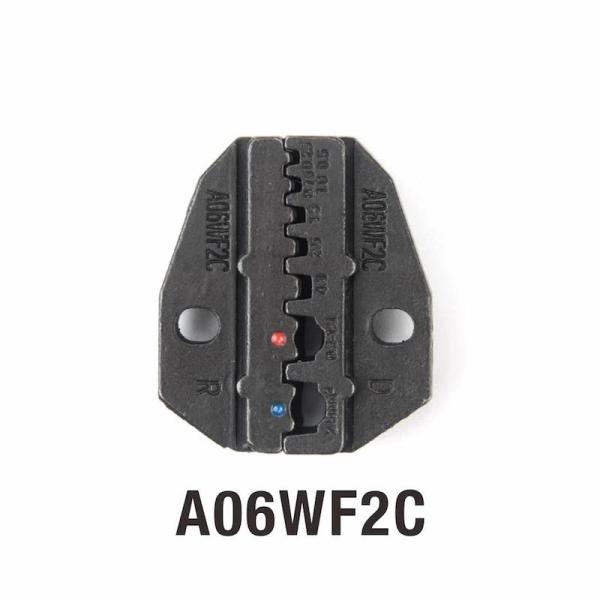 商品詳細 用途：絶縁被覆付圧着端子または絶縁スリーブ付き棒端子0.25sq〜2.5sqまでを圧着材質：特殊合金鋼表面加工：電解研磨によるばり取り実施対応：エアー式圧着機AM-10、電動式圧着機EM-6B1および圧着ベンチHS-03B、HS-...