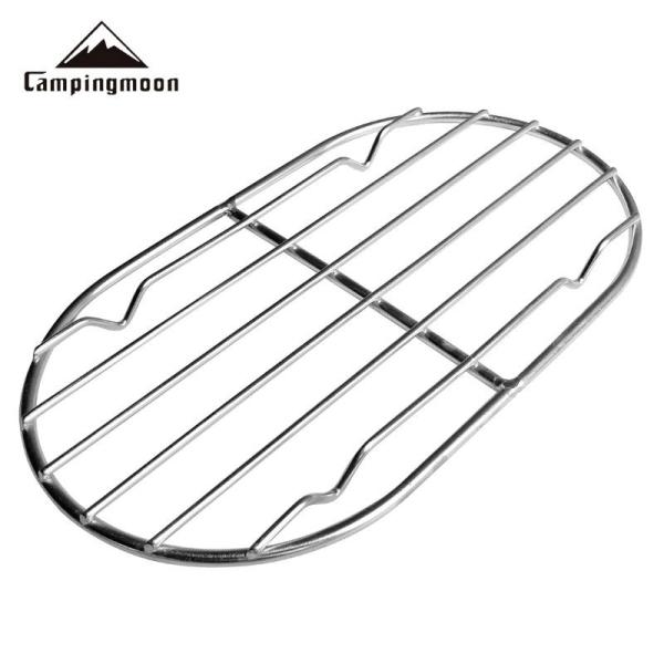 ブランド キャンピングムーン CAMPING MOON型番 20-12N概要 キャンピングムーン社のステンレス製バットアミ 20-12Nになります。グリルパンやサイズが近い角形のダッチオーブンに使用可能です。頑丈な金網を使用、小型のダッチオ...