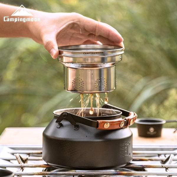 他サイト： キャンピングムーン CAMPINGMOON 茶こし 茶漉し ステンレス 深型 ステンレスケトル SW-1 用 ティー 茶漏 一体成形 ステンレス304 1.0L SW-1V キの商品画像