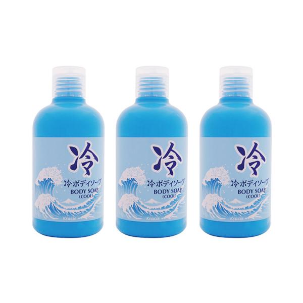 【送料無料】クラシエ 冷ボディソープ 240ml ×3本セット （クール）